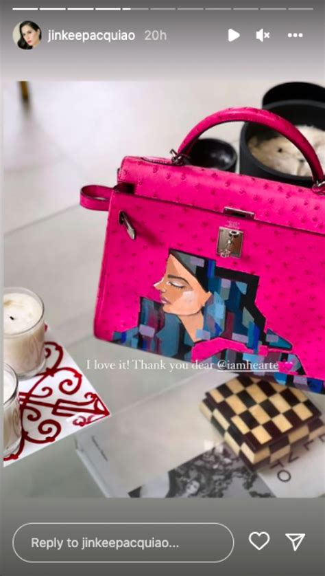 jinkee pacquiao bags|jinkee pacquiao hermes picnic.